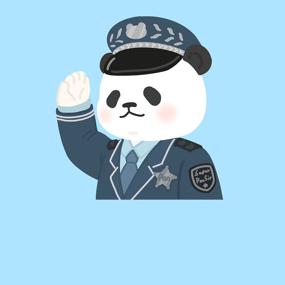 Pan Sir Panda Figurines
