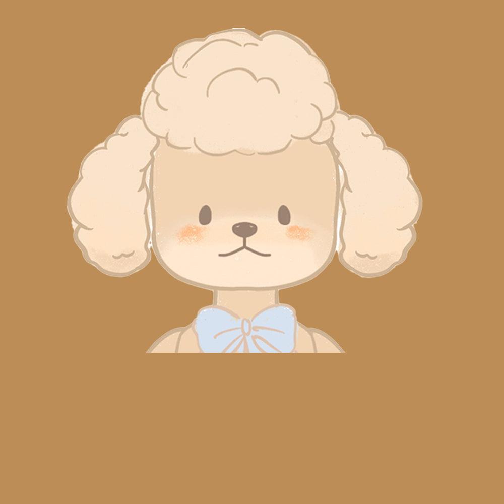 Ruby Poodle Figurines