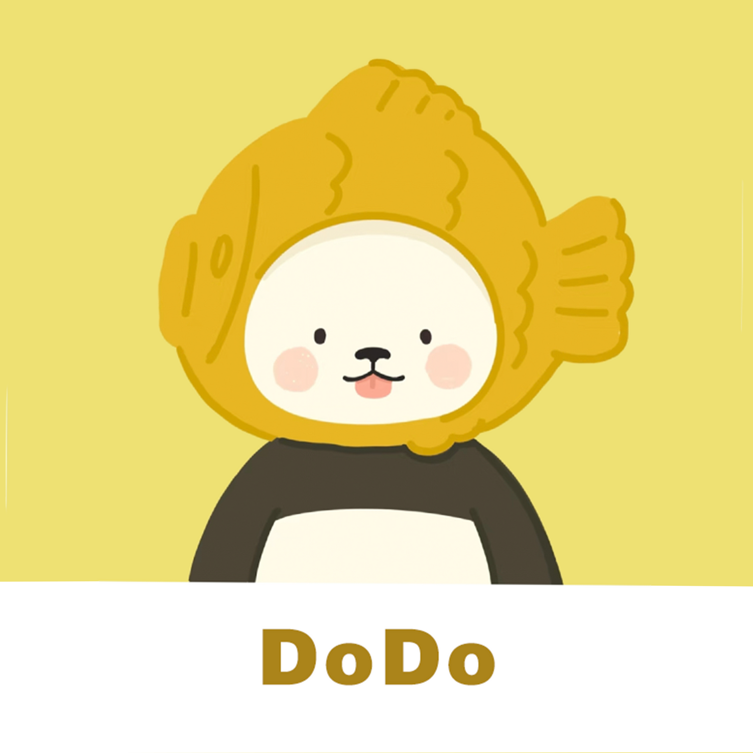 Dodo Panda Figurines