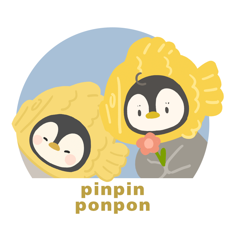 Pinpin & Ponpon Character Figurines