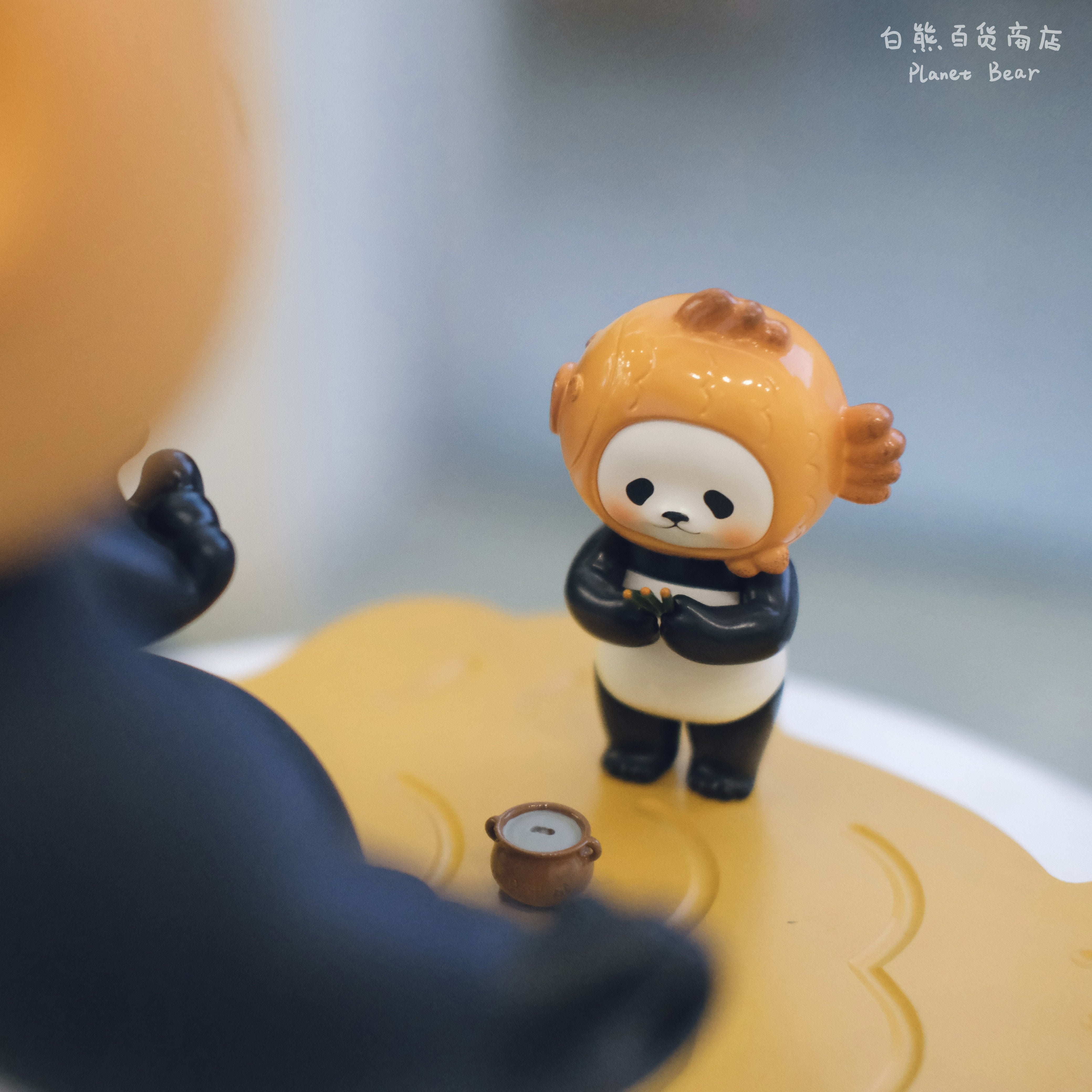 Wish PanPan Panda Figurine | Cute Collectible Art Toy – Planet Bear