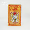 Packaged PanPan Super Lucky Omamori charm with lucky cat embroidery and Planet Bear backing card